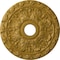 Ekena Millwork Spring Leaf Ceiling Medallion (Canopies up to 5 5/8"), 19 7/8"OD x 3 5/8"ID x 1 1/4"P, Pharaohs Gold CM19SPPGS - alternate 1